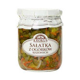 Nakládaný okurkový salát 480g KROKUS